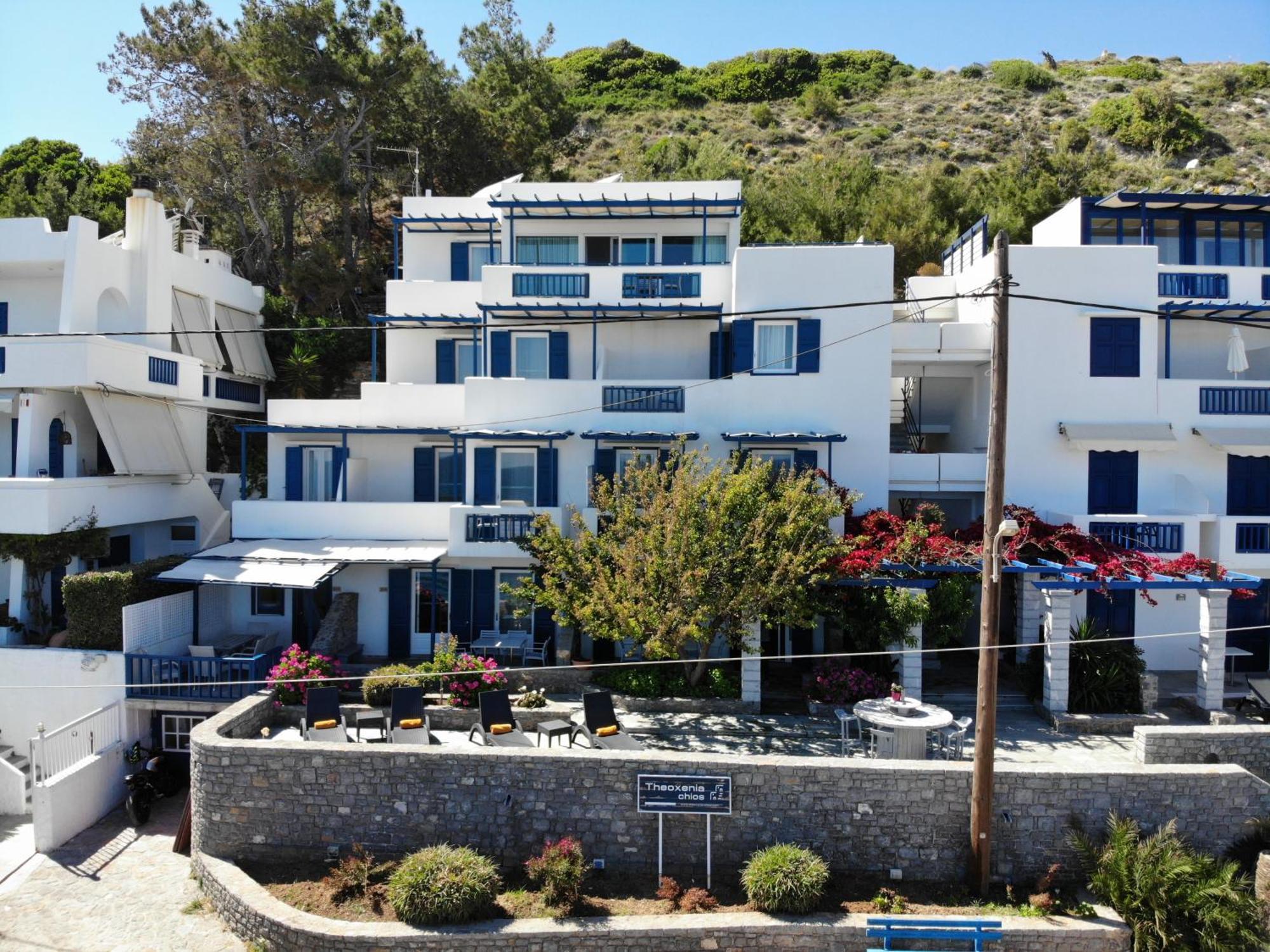 Theoxenia Chios Apartments Paralia Agias Foteinis 외부 사진